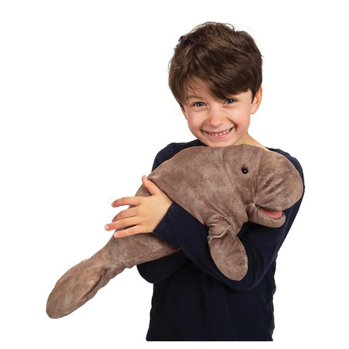 Folkmanis 3177 Hand Puppet, Manatee, Multi-Color - 3