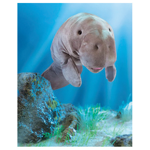Folkmanis 3177 Hand Puppet, Manatee, Multi-Color - 4