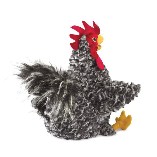 Folkmanis 3189 Hand Puppet, Barred Rock Rooster - 3