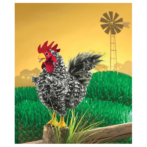 Folkmanis 3189 Hand Puppet, Barred Rock Rooster - 5