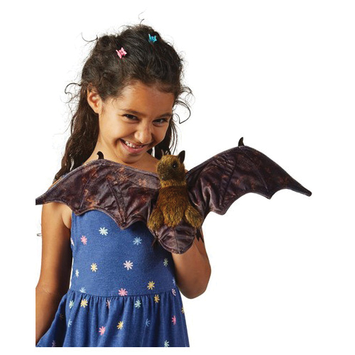 Folkmanis 3191 Hand Puppet, Fruit Bat - 3