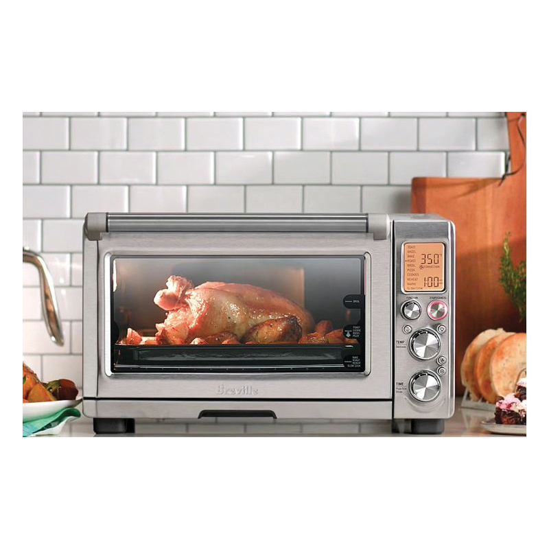 Breville The Smart Oven Pro BOV845BSS Toaster Oven, 110 to 120 V, Stainless Steel, Silver - 4