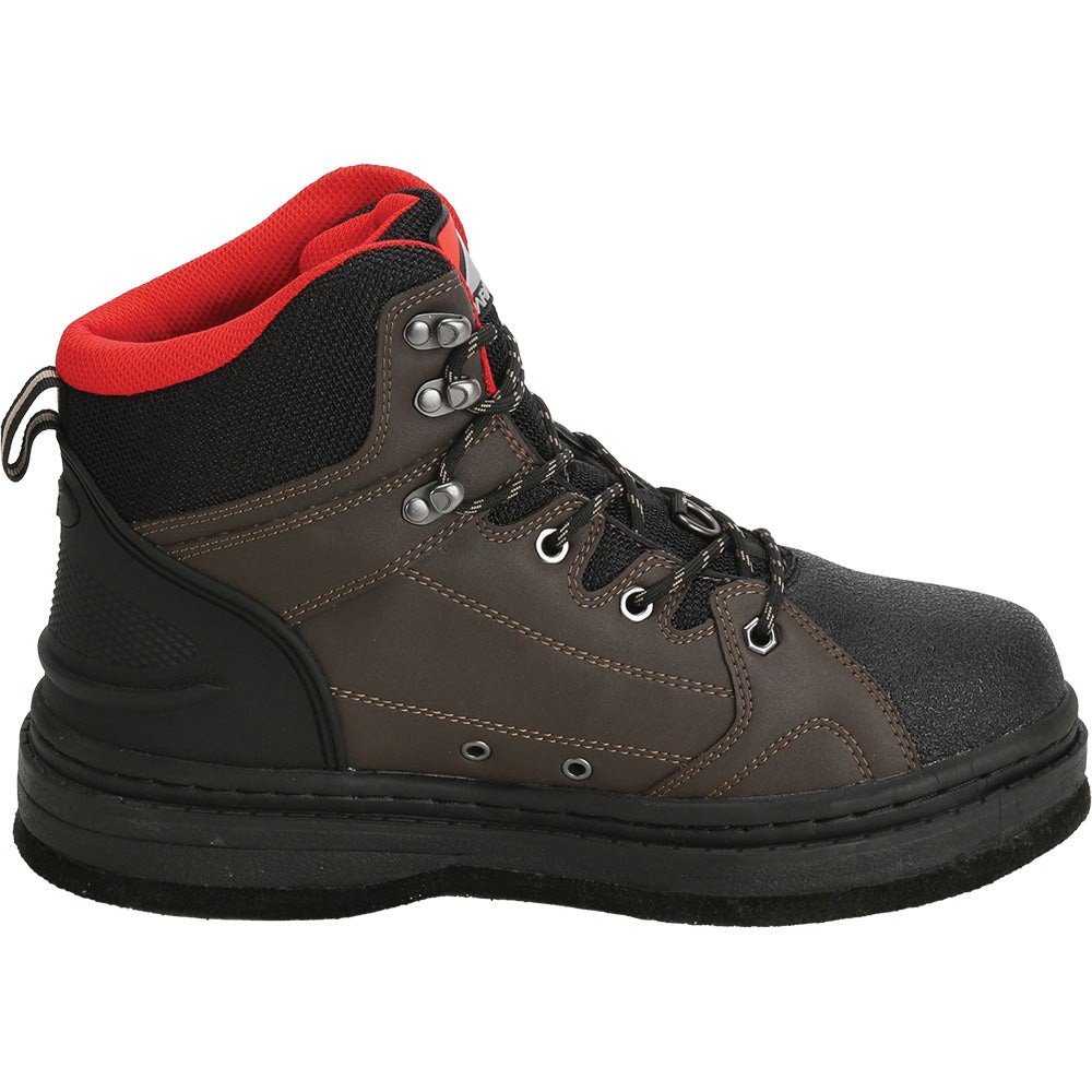 Paramount Outdoors Deep Eddy Series MFBW003-DJX-001-12 Wading Boots, 12, Brown, Lace - 2
