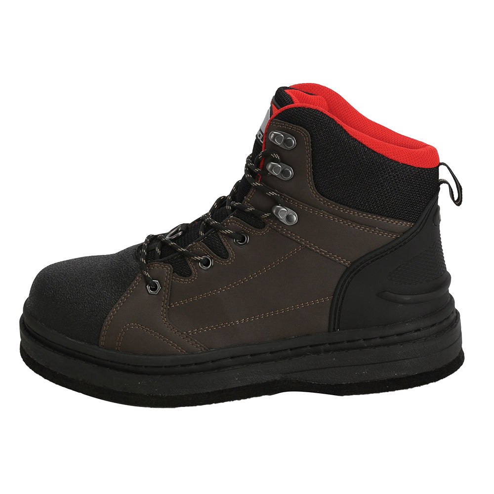Paramount Outdoors Deep Eddy Series MFBW003-DJX-001-12 Wading Boots, 12, Brown, Lace - 3