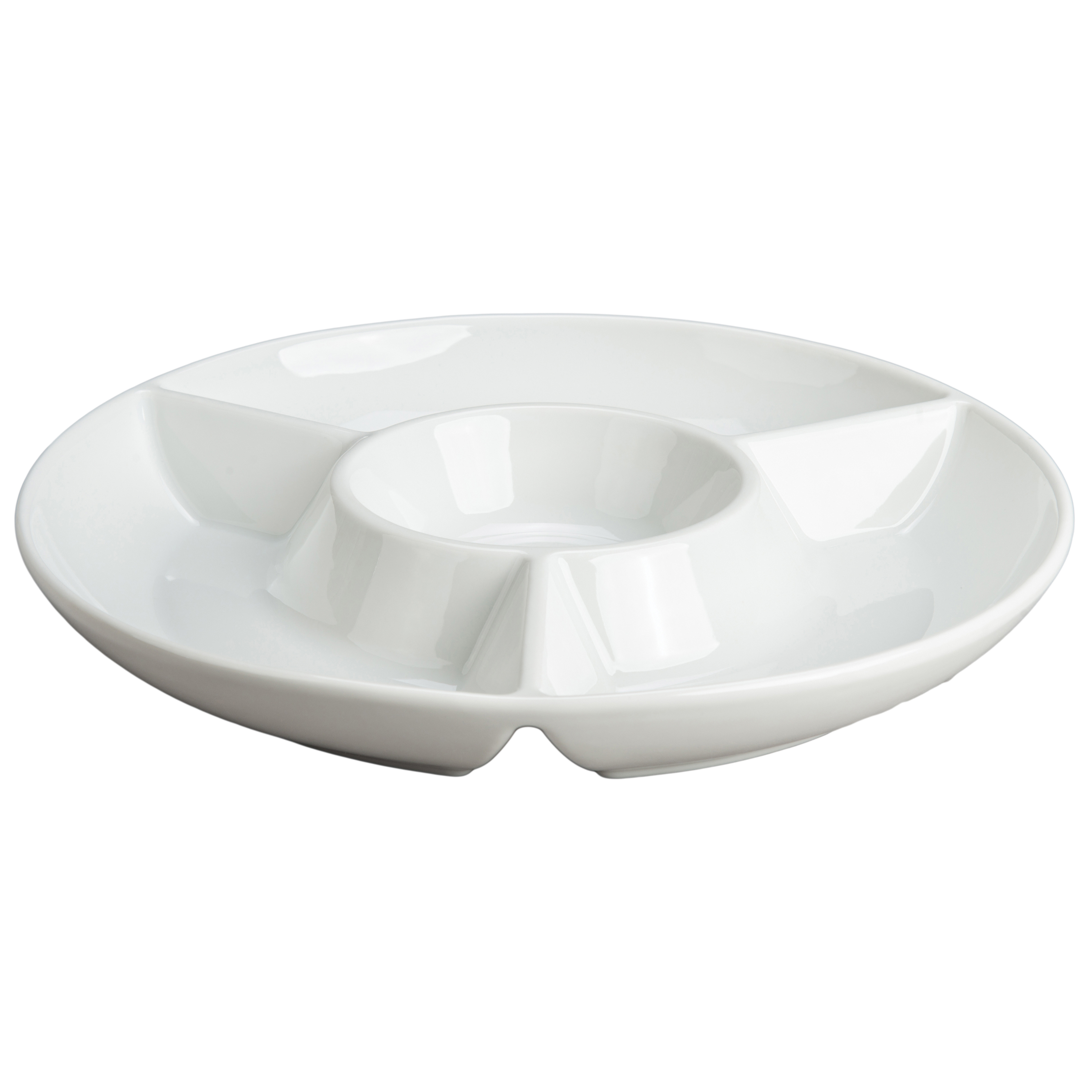 BIA Cordon Bleu 912108 Divided Dishes, 19 oz, Porcelain - 1
