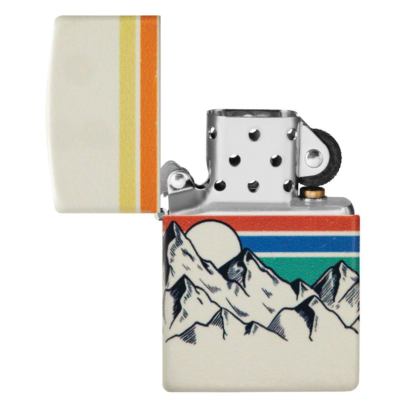 Zippo 48573-000003 Mountain Design Lighter, Metal - 2