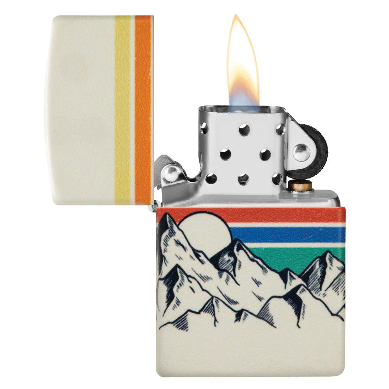 Zippo 48573-000003 Mountain Design Lighter, Metal - 3