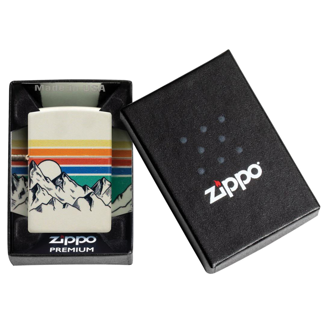 Zippo 48573-000003 Mountain Design Lighter, Metal - 4