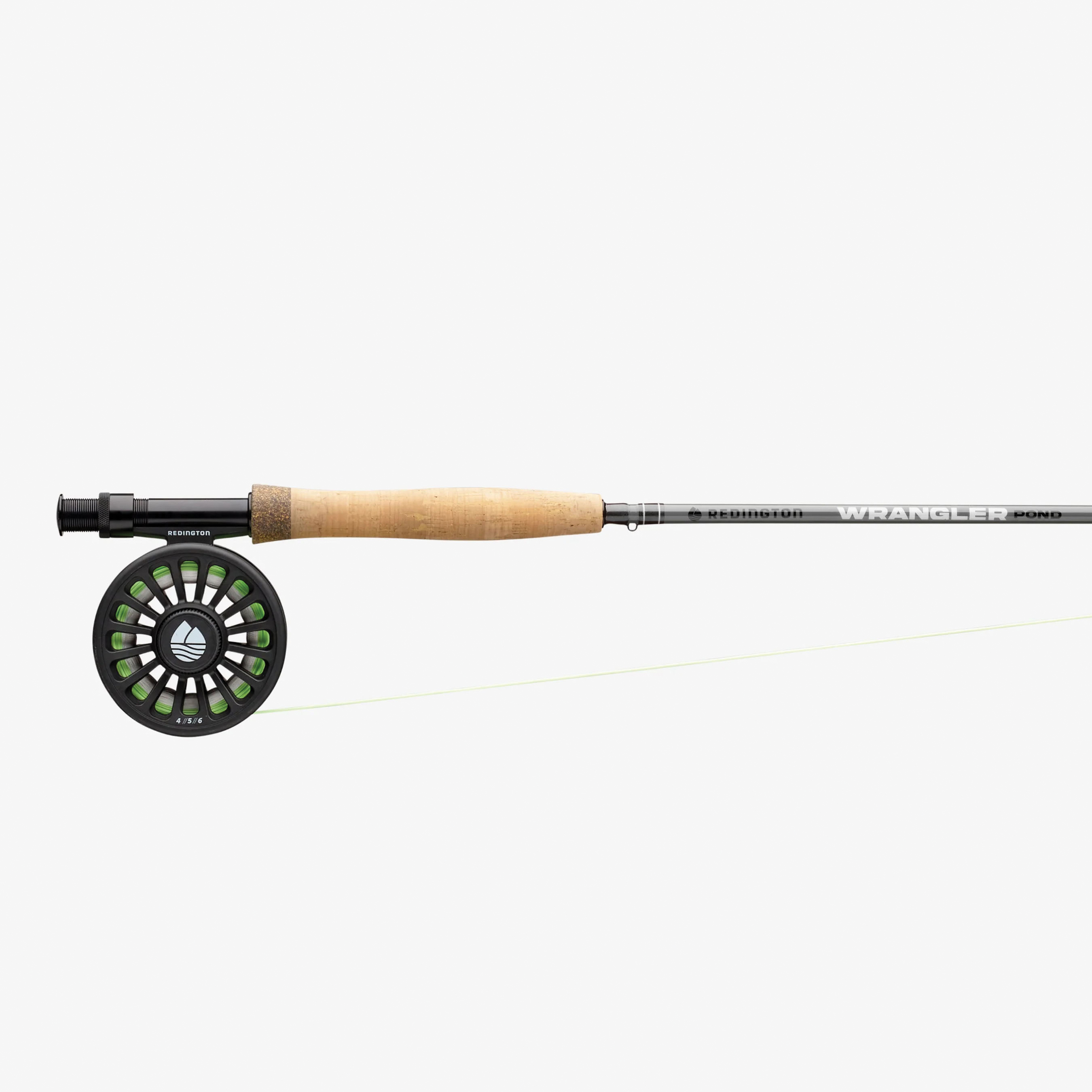 Redington Wrangler Series 5-5037K-490-4 Pond Kit, Aluminum, 4-Piece - 2