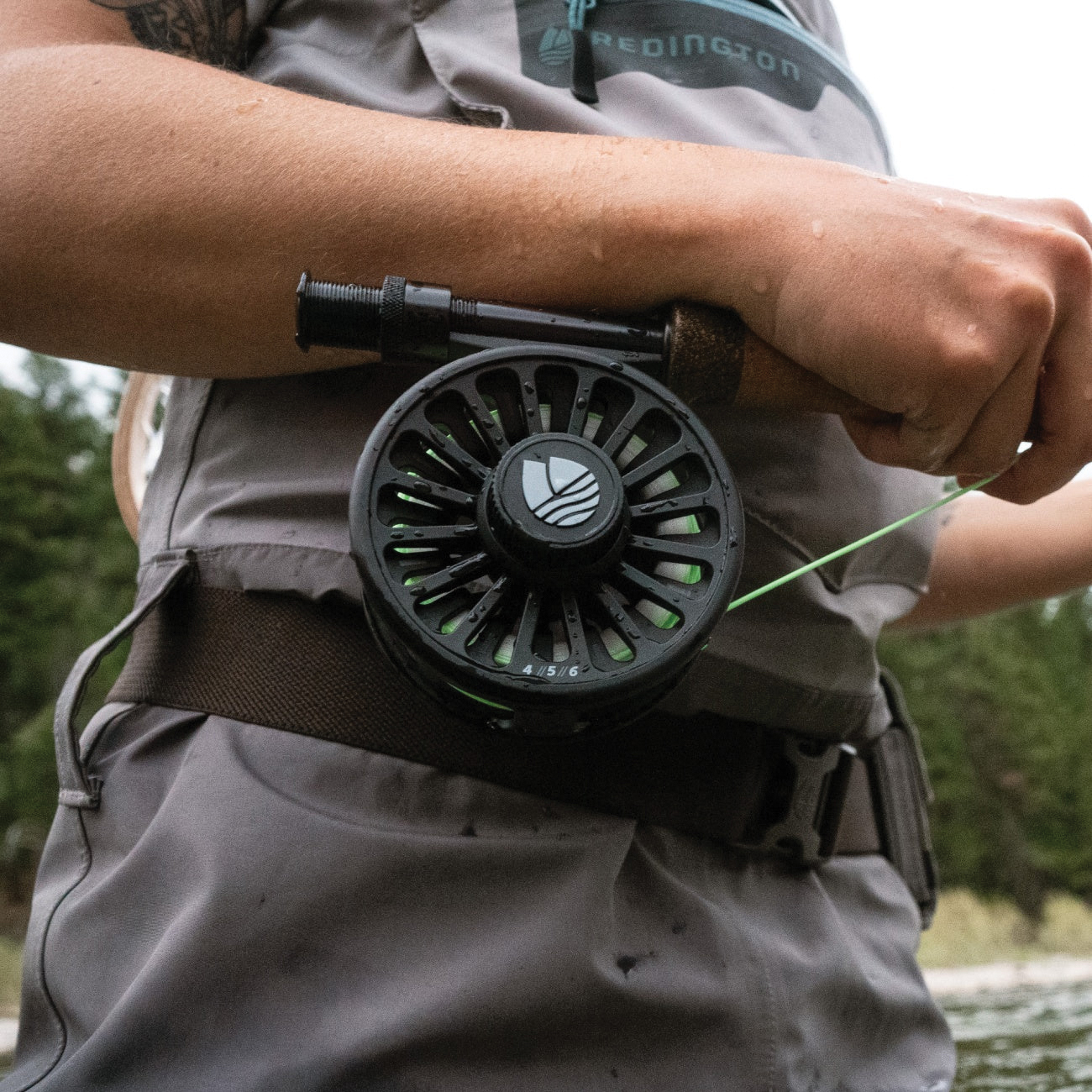 Redington Wrangler Series 5-5037K-490-4 Pond Kit, Aluminum, 4-Piece - 3