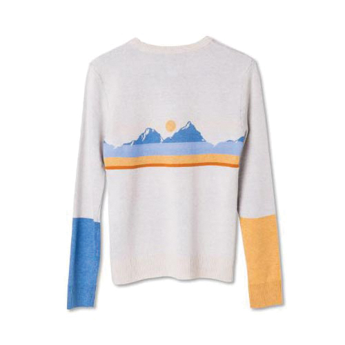 Kavu Hillrose Series 2169-2332-00 Sweater, XS, 33 to 34 in Chest, Crew, Acrylic/Nylon/Polyester/Wool, Sunrise Range - 2
