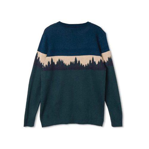 Kavu Highline Series 5134-2348-4 Sweater, XL, 45 to 47 in Chest, Jacquard Knit, Crew, Acrylic/Nylon/Polyester/Wool - 2