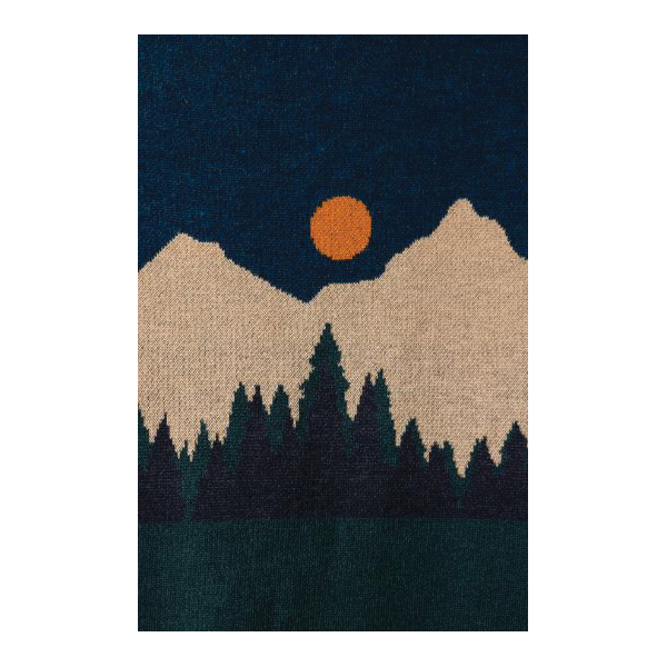 Kavu Highline Series 5134-2348-4 Sweater, XL, 45 to 47 in Chest, Jacquard Knit, Crew, Acrylic/Nylon/Polyester/Wool - 4