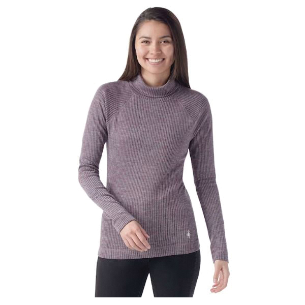 Smartwool SW016690-010L Sweater, L, 39 to 40 in Chest, Turtle Neck, Merino Wool, Black - 1