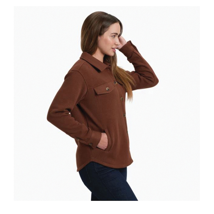 Kuhl Highland Series 4461-MOC-M Shirt Jacket, M, Acrylic/Polyester, Mocha, Button - 3