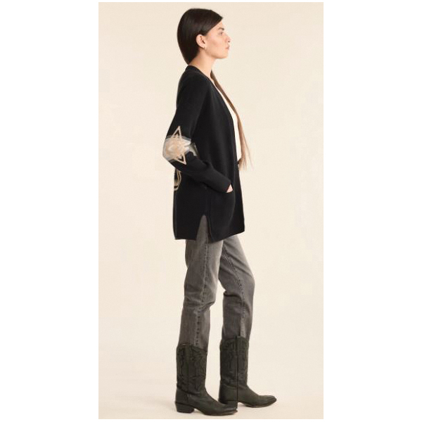 Pendleton Sierra Springs Series 13114Z-87312-S Cardigan, S, 46 in Chest, Historic Harding, Cotton, Black Multi-Harding - 4