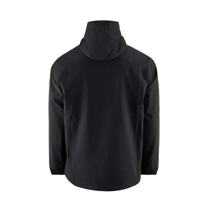 Grundens Cutter Series 10207-001-0015 Rain Jacket, L, Polyester, Black, Zipper - 4