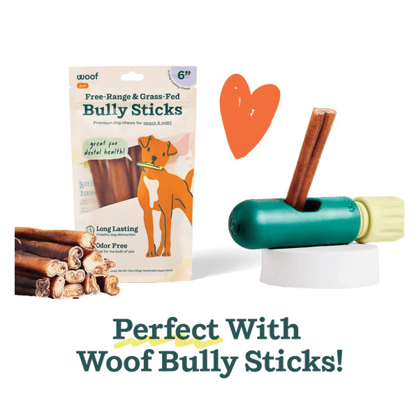 Woof 66 Treats 95114377 Bully Stick Holder, Dog, Nylon - 5