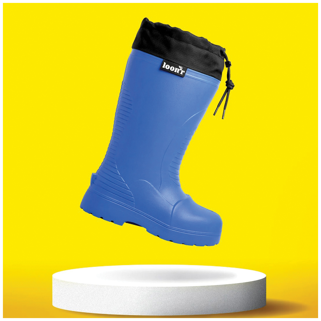 Loon'r Hi-Flyer Series LNR-HF-SL-BLU Boots, L, Glacier's Bummock Blue, EVA - 5