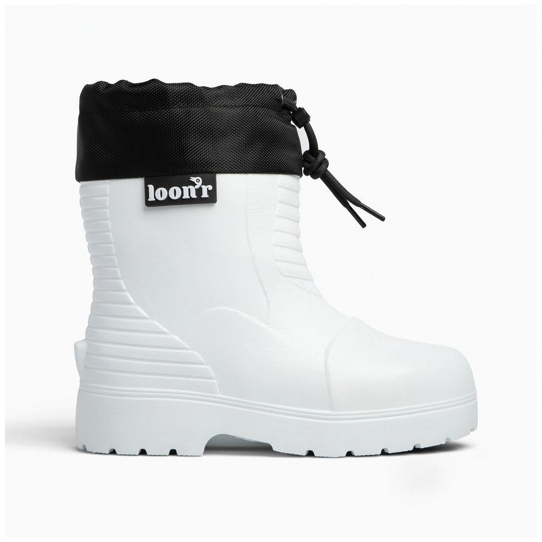 Loon'r Lo Rider Series LNR-LR-S2L-WHI Boots, 2L, Frosty's Flake White, EVA - 2