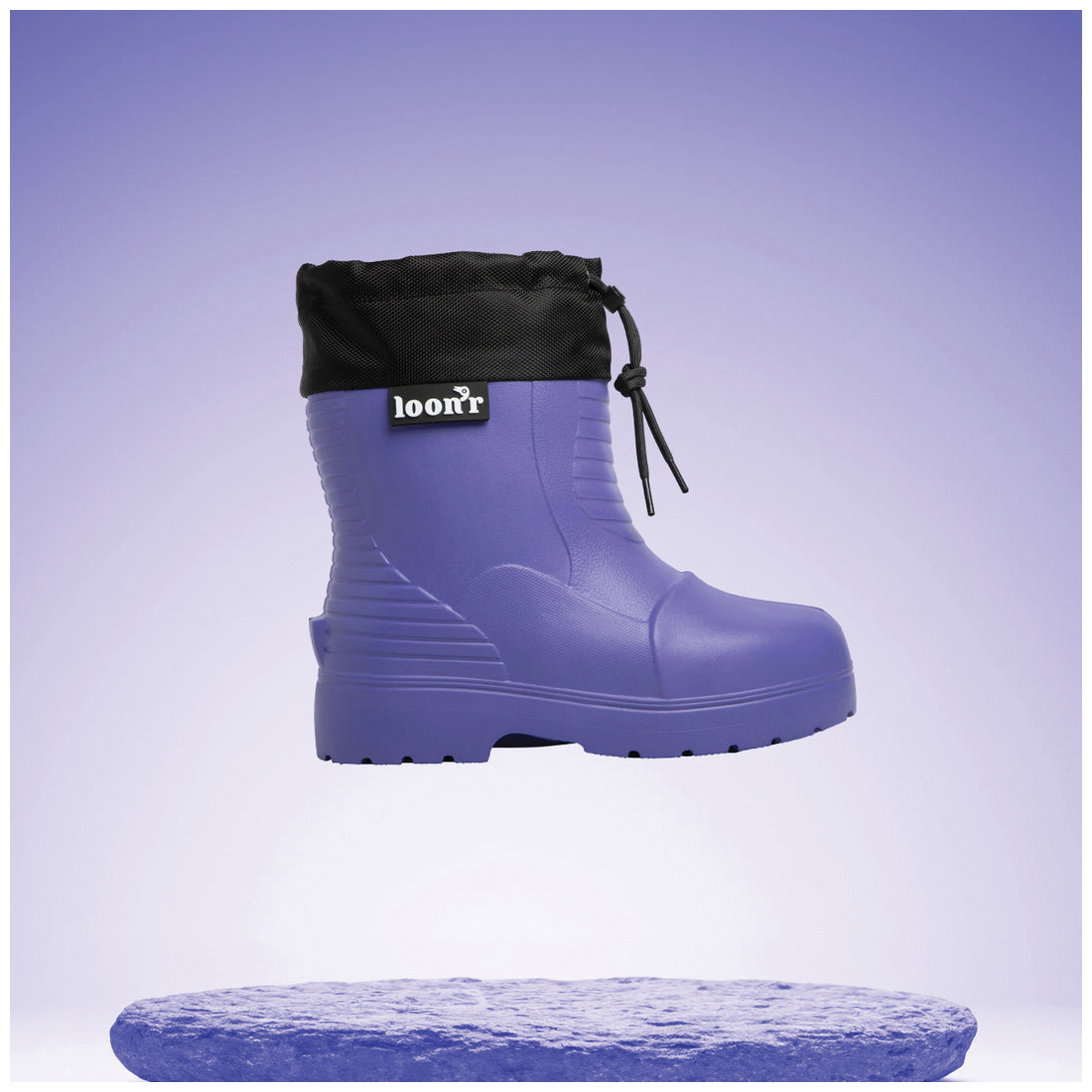 Loon'r Lo Rider Series LNR-LR-SL-PUR Boots, L, Paisley Park Purple, EVA - 2