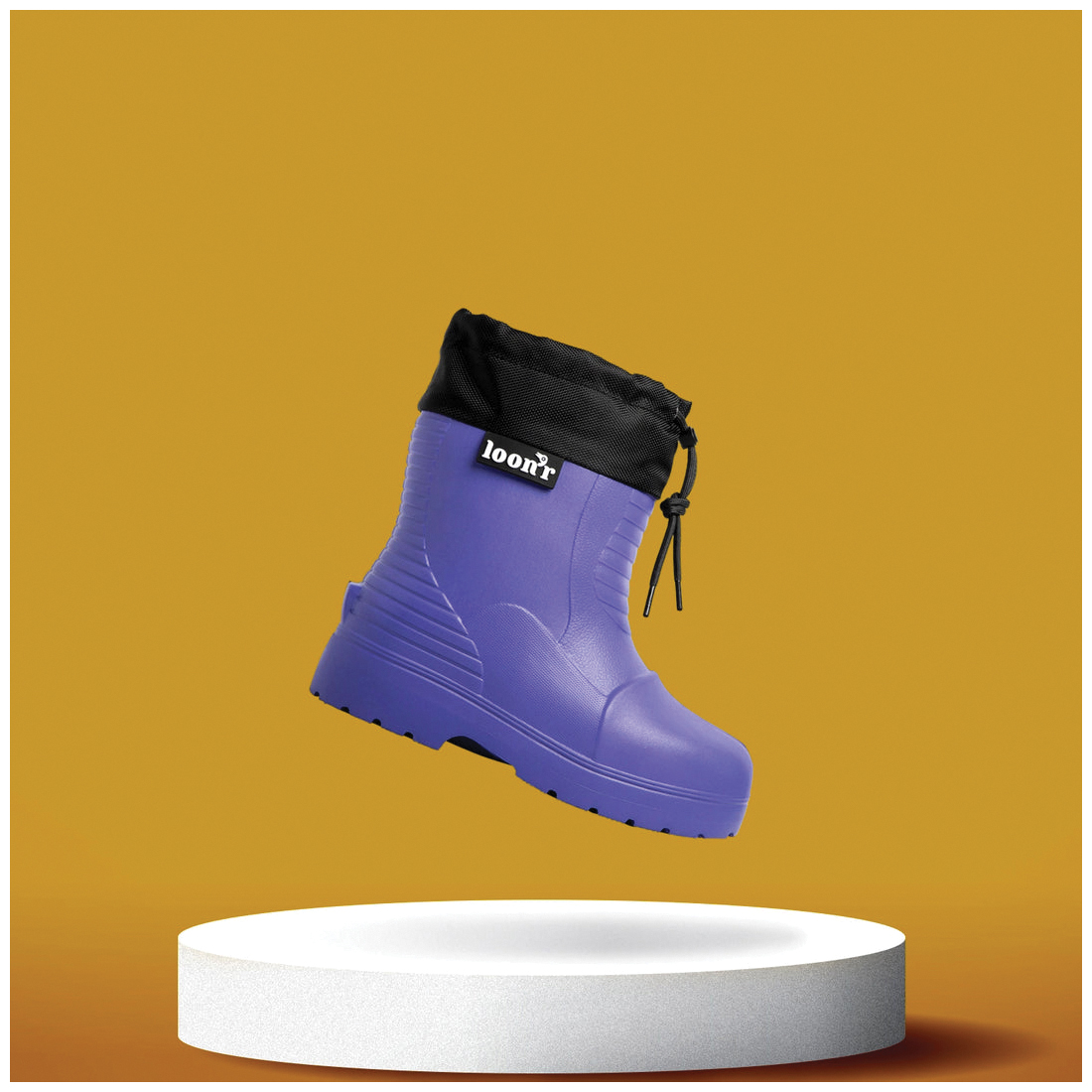 Loon'r Lo Rider Series LNR-LR-SL-PUR Boots, L, Paisley Park Purple, EVA - 5