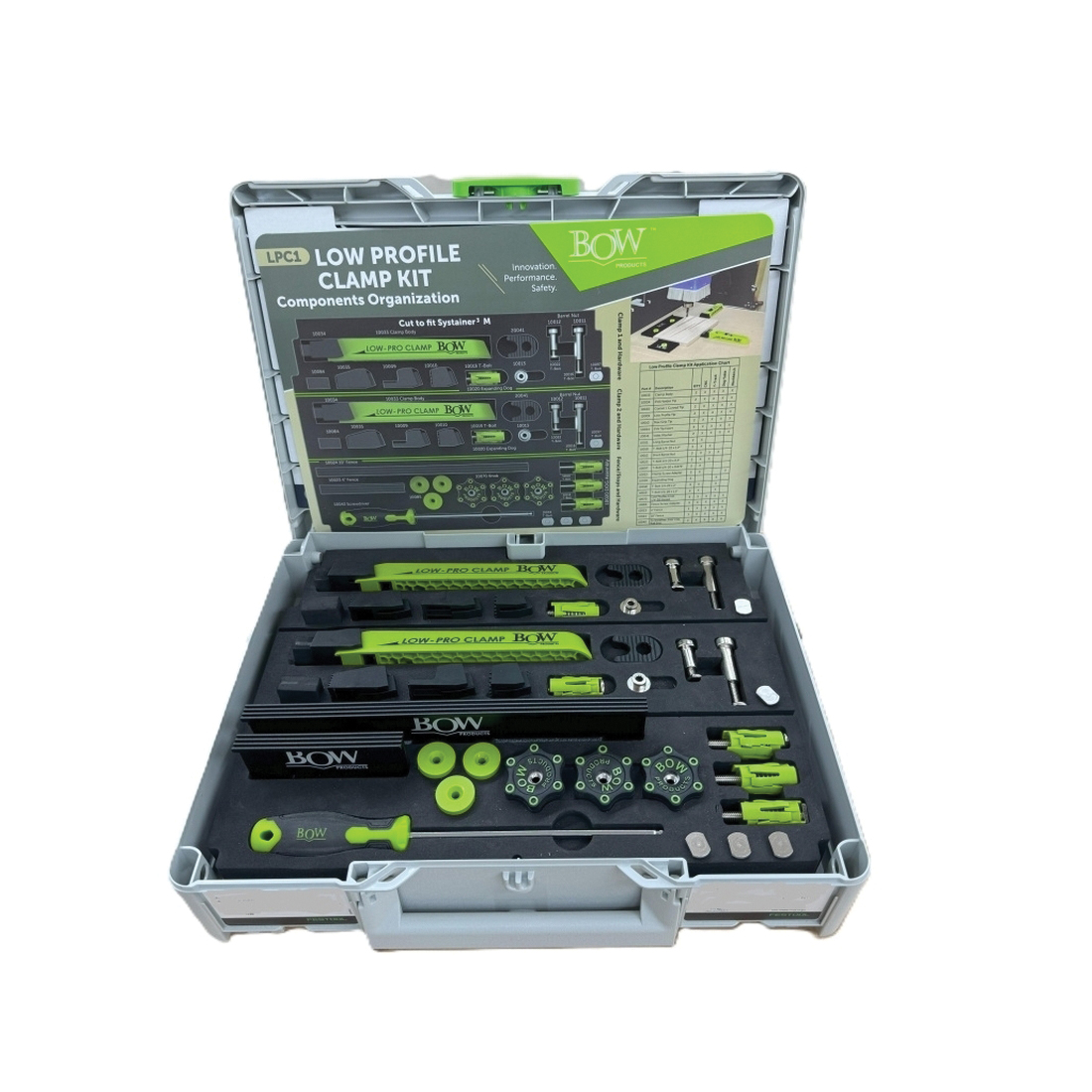 Bow Products LPC1 Low-Profile Clamping Kit, Nylon - 3