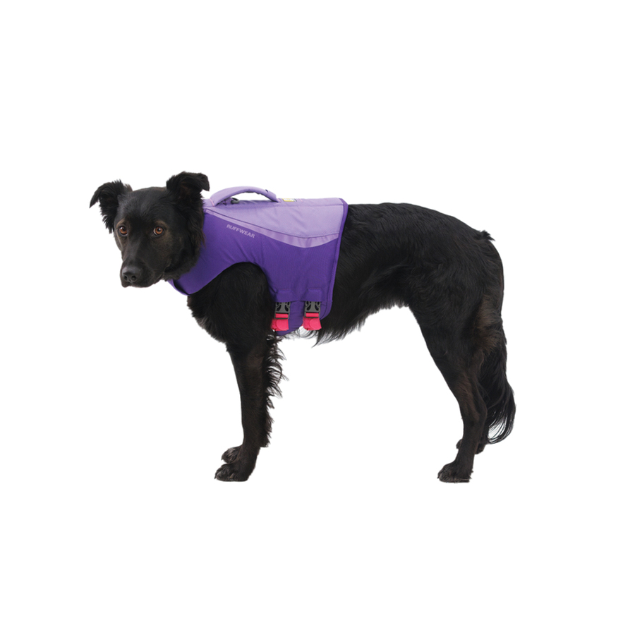 Ruffwear Float Coat Series 45103-530L Dog Life Jacket, L, 32 to 36 in Chest/Girth, Purple Lily - 2