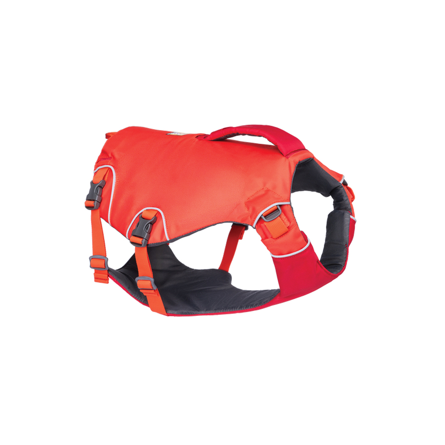 Ruffwear 4525-802L Dog Life Jacket, L, 32 to 36 in Chest/Girth, EVA/Foam/Nylon/Polyester/Polyethylene/Polypropylene - 2
