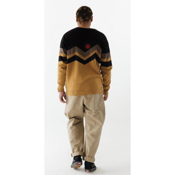 Kavu Highline Series 5134-2742-XL Sweater, XL, 45 to 47 in Chest, Jacquard, Crew Neck, Acrylic/Nylon/Polyester/Wool - 3