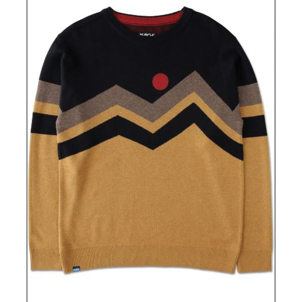 Kavu Highline Series 5134-2742-XL Sweater, XL, 45 to 47 in Chest, Jacquard, Crew Neck, Acrylic/Nylon/Polyester/Wool - 4