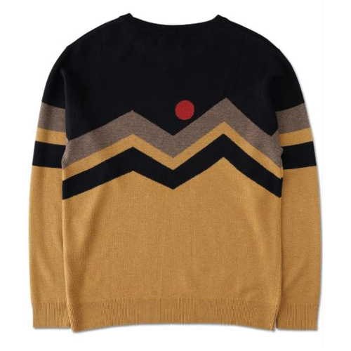 Kavu Highline Series 5134-2742-XL Sweater, XL, 45 to 47 in Chest, Jacquard, Crew Neck, Acrylic/Nylon/Polyester/Wool - 5