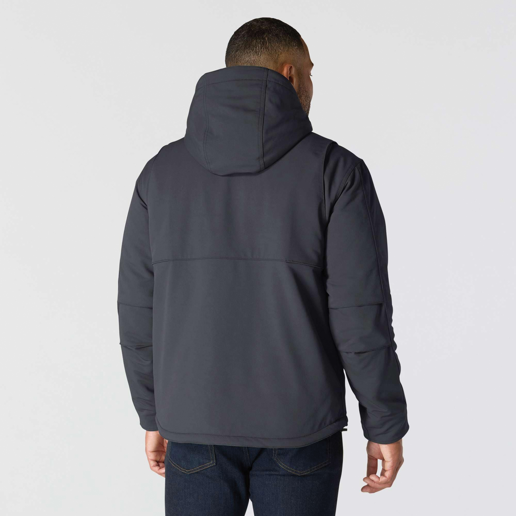 Carhartt Super Dux Series 106006-029-M Insulated Jacket, M, Nylon/Spandex, Shadow, Zipper, Regular, 27 to 30 in L - 4