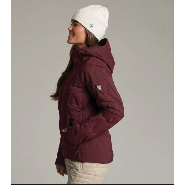 Kuhl Firestorm Series 2251-WTB-L Down Hoodie, L, Polyester/Spandex, Winter Berry, Zipper - 3