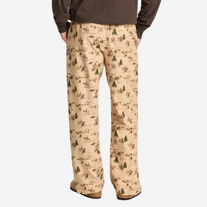 Pendleton AP1409-79729-M PJ Pants, M, Cotton, Gray, Drawstring - 1