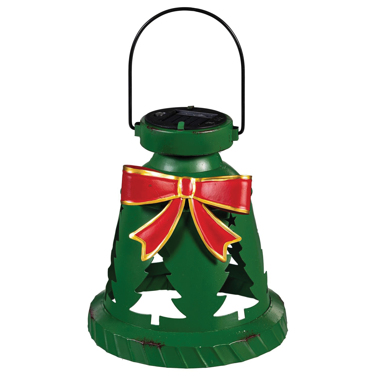 Evergreen Enterprises Joyful Traditions Series 2SP9396 Lantern Bell, Solar, Metal - 3