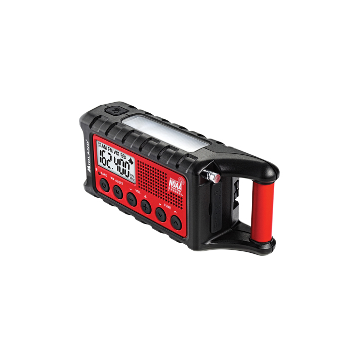 Midland E READY ER310 Emergency Crank Weather Radio, Lithium-Ion Battery, 7-Channel - 2
