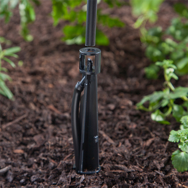 Raindrip R382CT Stake, 8 in L, 1/4 x 1/2 in Connection, Barb, ABS/HDPE - 3