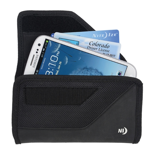Nite Ize Clip Case Sideways CCS2L-01-R3 Rugged Holster, Nylon, Black - 3