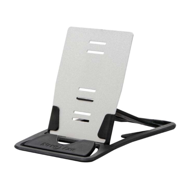 Nite Ize QuikStand QSD-01-R7 Mobile Device Stand, Aluminum/Polypropylene, Black/Silver - 5