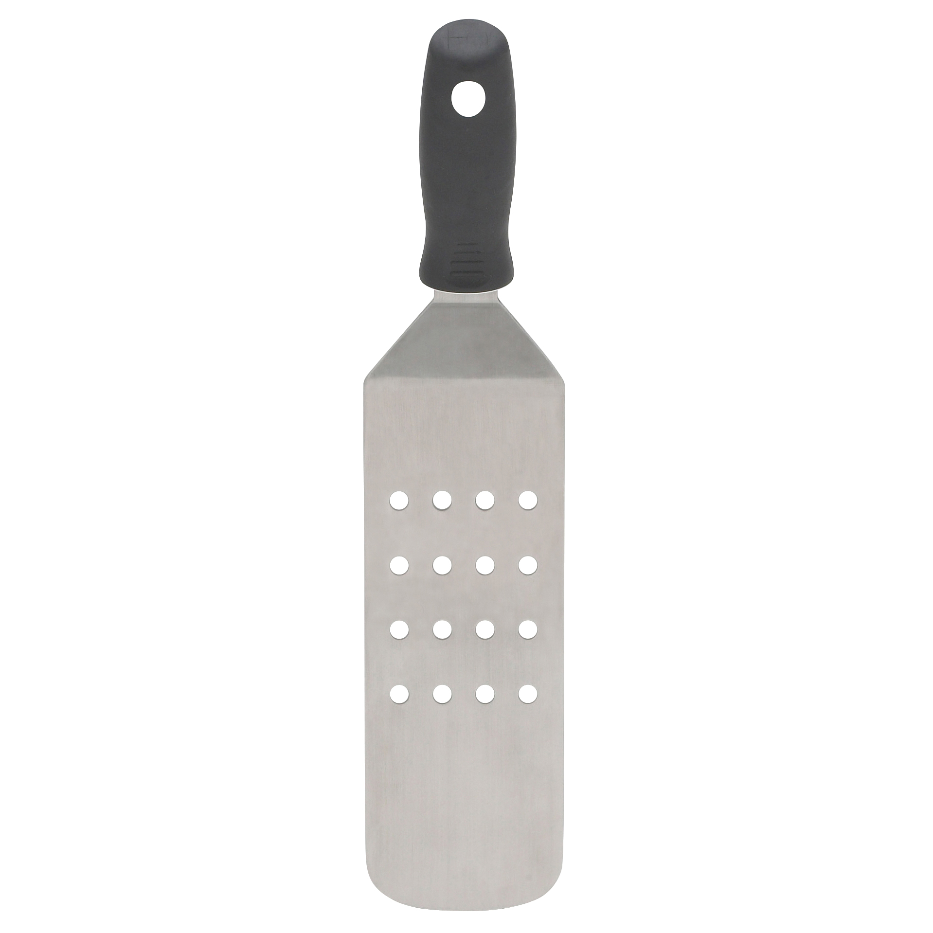 The World's Greatest 0044 Flippin Burger Turner, 3 in W Blade, 16 in OAL, Stainless Steel Blade, Black/Silver - 3