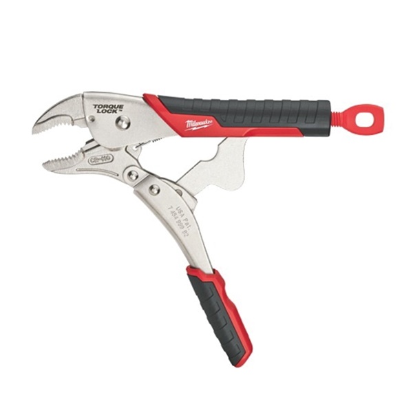 Milwaukee Torque Lock 48-22-3410 Locking Plier, 10 in OAL, 2 in Jaw Opening, Black/Red Handle, Comfort-Grip Handle - 2