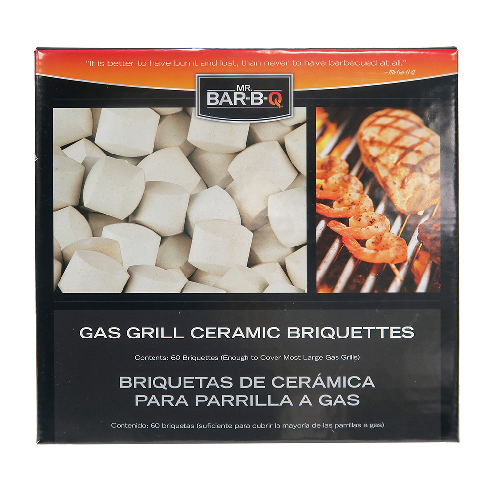 Mr. BAR-B-Q 06000X Gas Grill Briquette, Ceramic - 2