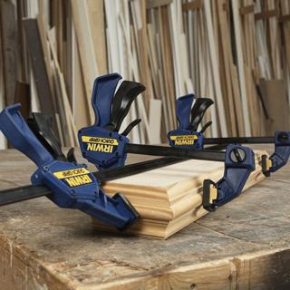 Irwin QUICK-GRIP SL300 Series 518QCN Bar Clamp/Spreader, 300 lb, 18 in Max Opening Size, 3-1/4 in D Throat, Plastic Body - 5