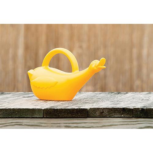 Novelty 30104 Lucky Duck Watering Can, 1 gal Can, Yellow - 2