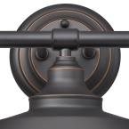 Westinghouse 6343400 Iron Hill Wall Fixture, 120 V, 180 W, Incandescent, LED Lamp, Metal Fixture - 2