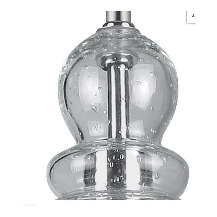 Westinghouse 6100700 Indoor Adjustable Mini Pendant, 1-Lamp, Brushed Nickel Fixture - 3