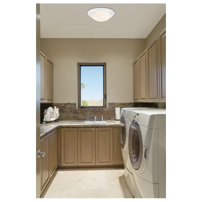 Westinghouse 6106600 Flush-Mount Ceiling Fixture, 14 W, LED Lamp, 1350 Lumens, 3000 K Color Temp, White Fixture - 4