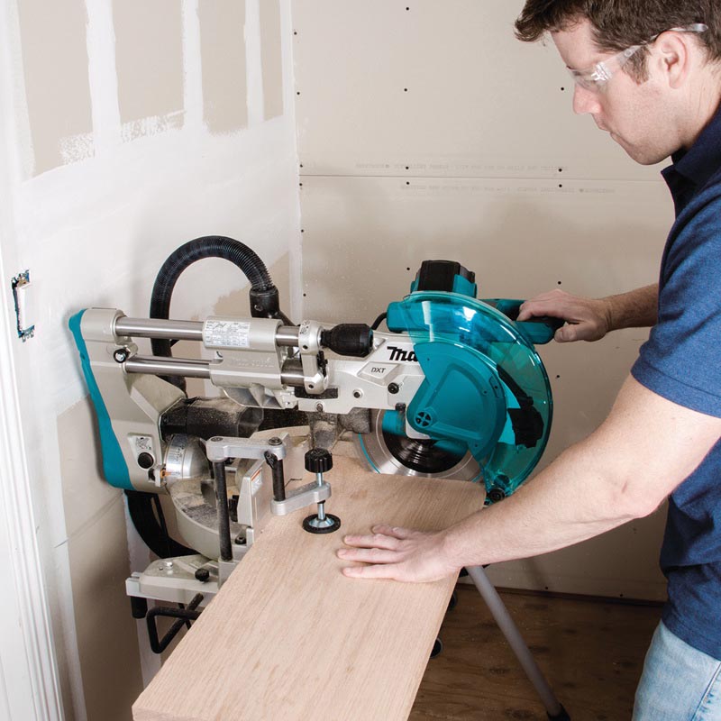 Makita LS1019L Miter Saw with Laser, 10 in Dia Blade, 2-13/16 x 12 in 90 deg Cutting Capacity, 3200 rpm Speed - 2