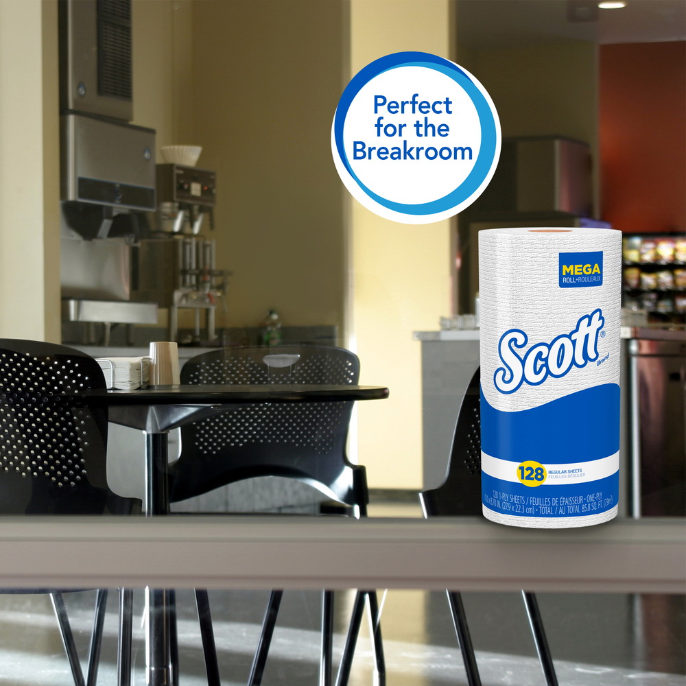 Scotts 41482 Paper Towel, 11 in L, 8.78 in W, 1-Ply - 5
